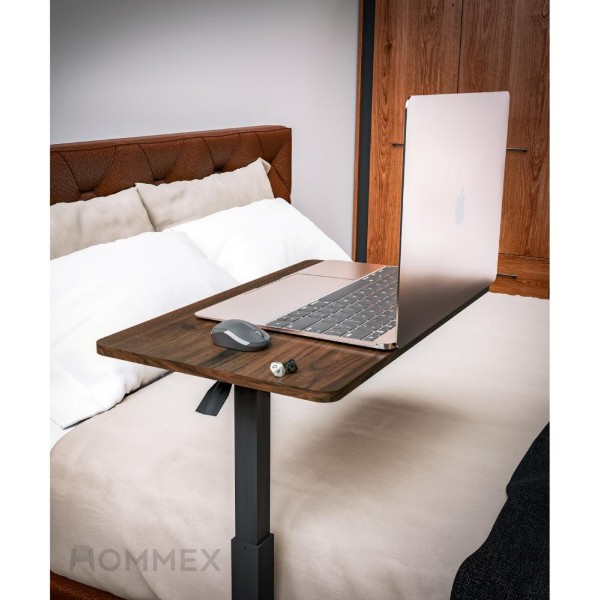 Фото - Стол с электрорегулировкой высоты Hommex Mobidesk USB Walnut (TH-010 Walnut)